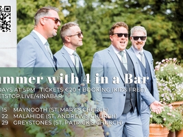Summer with 4 In A Bar and guests