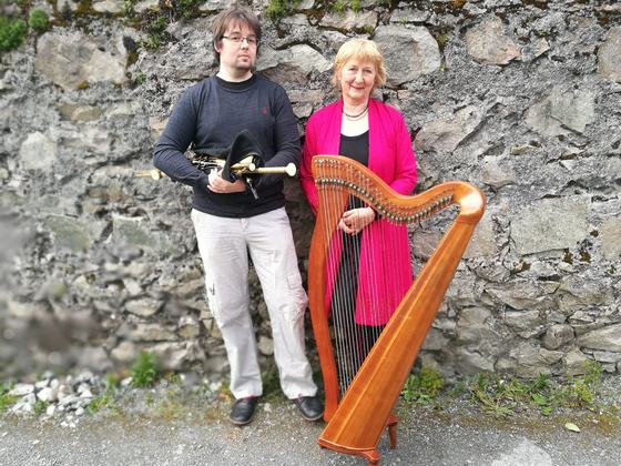 Kathleen Loughnane & Cormac Cannon at the Ancient Music Festival