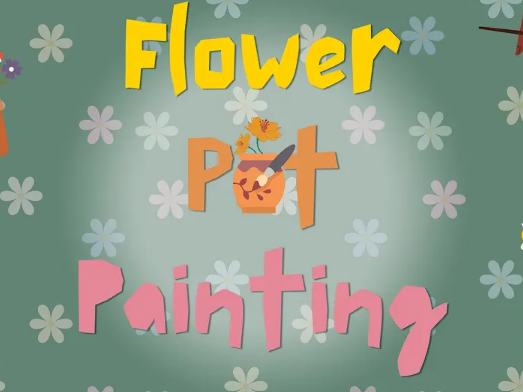 Flower Pot Painting