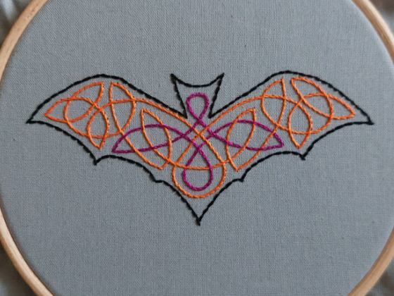 DUBLIN BY DUSK: Crafted Encounters - Embroidery Workshop: Make a Celtic Bat- CANCELLED