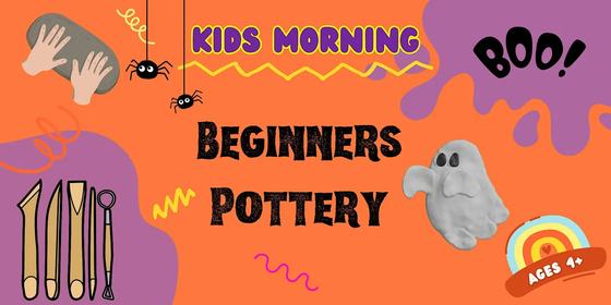 Halloween Pottery: Kids Morning