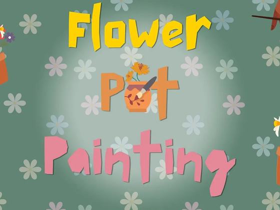 Flower Pot Painting