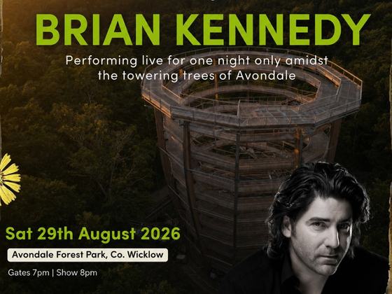 Treetop Live presents Brian Kennedy at Beyond the Trees Avondale