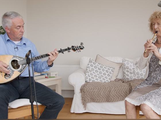 Mary Bergin & Mick Conneely at the Ancient Music Festival