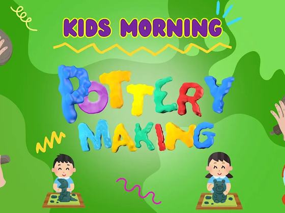 Beginners Pottery Making: Kids Morning