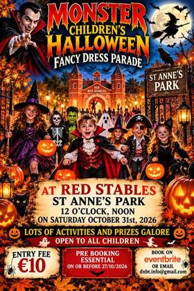 Monster Children's Halloween Fancy Dress Parade